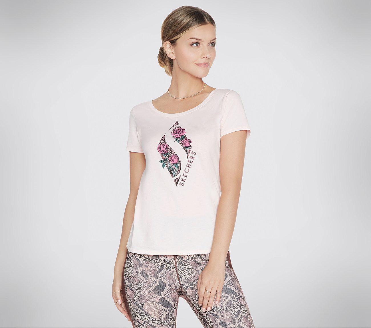 ROSE SNAKE BALLET, LLIGHT PINK Apparels Bottom View