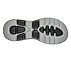 GO WALK 5 - SURFS OUT, BLACK/GREY Footwear Bottom View