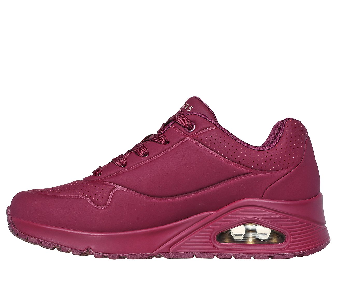 UNO - STAND ON AIR, PLUM Footwear Left View