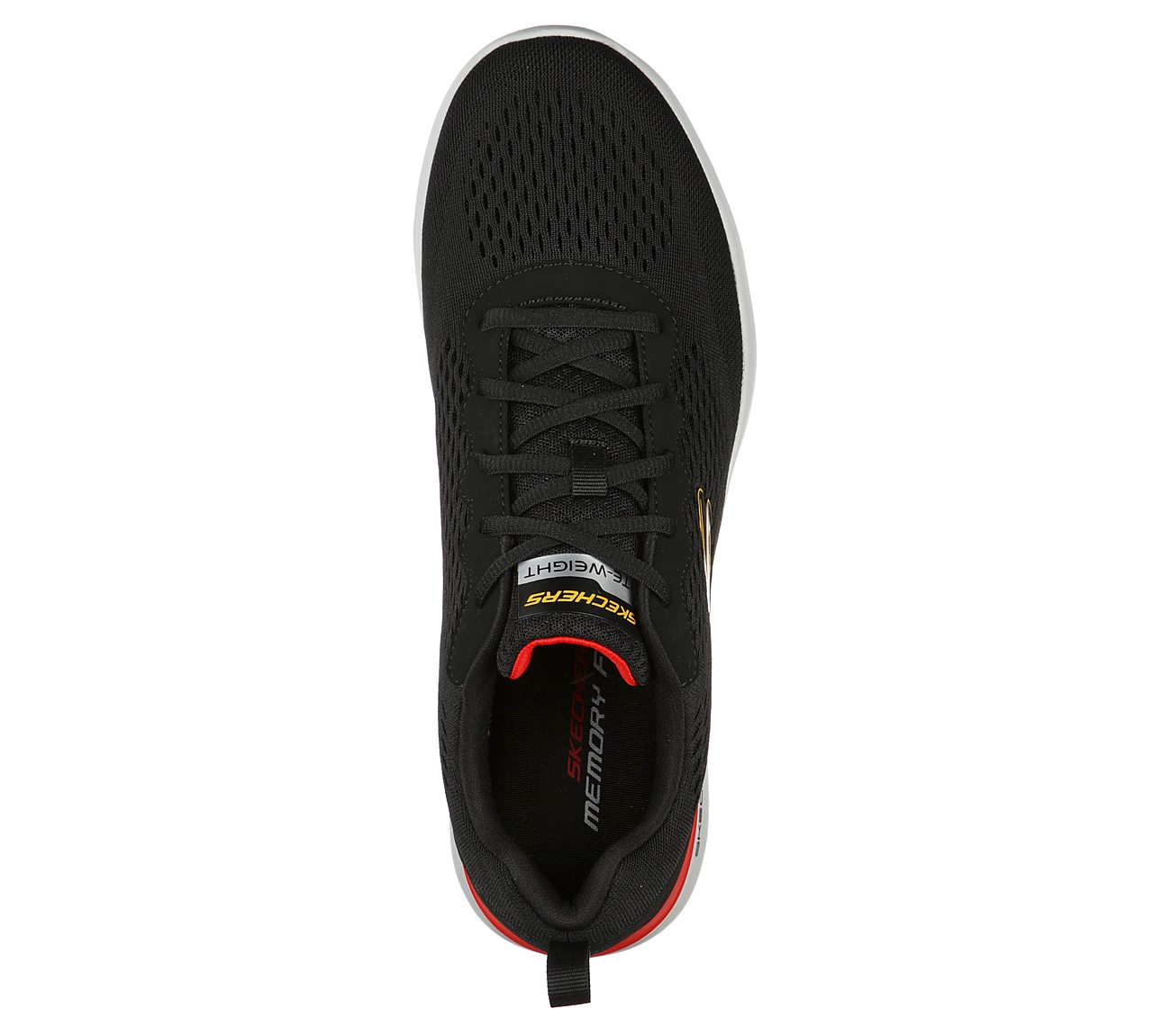 SKECH-AIR DYNAMIGHT-TUNED UP, BBBBLACK Footwear Top View