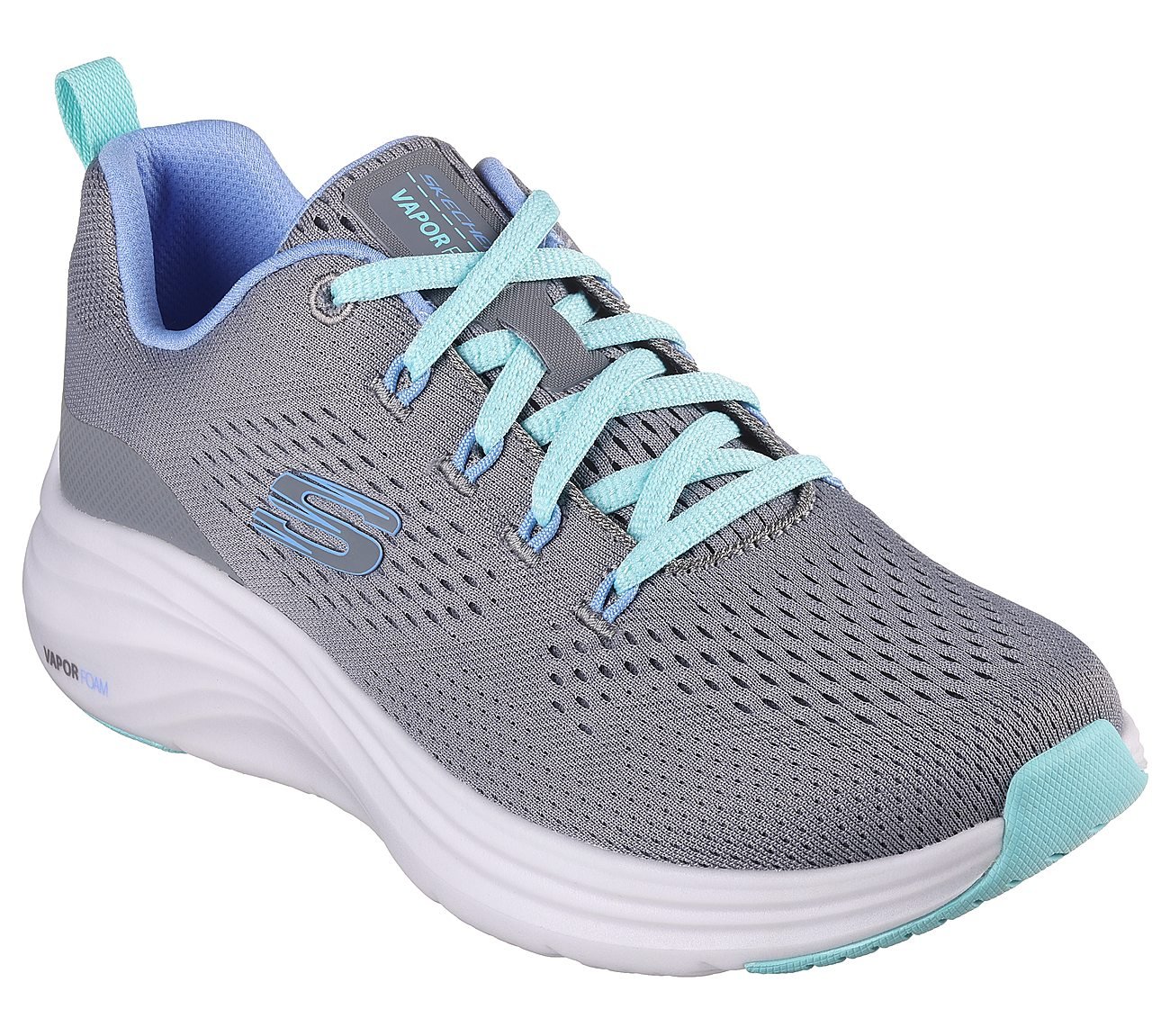 VAPOR FOAM - FRESH TREND, GREY/TURQUOISE Footwear Right View