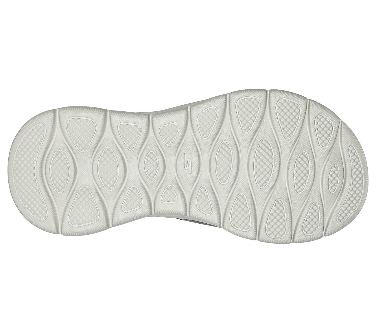 GO WALK FLEX SANDAL, BLACK Footwear Bottom View