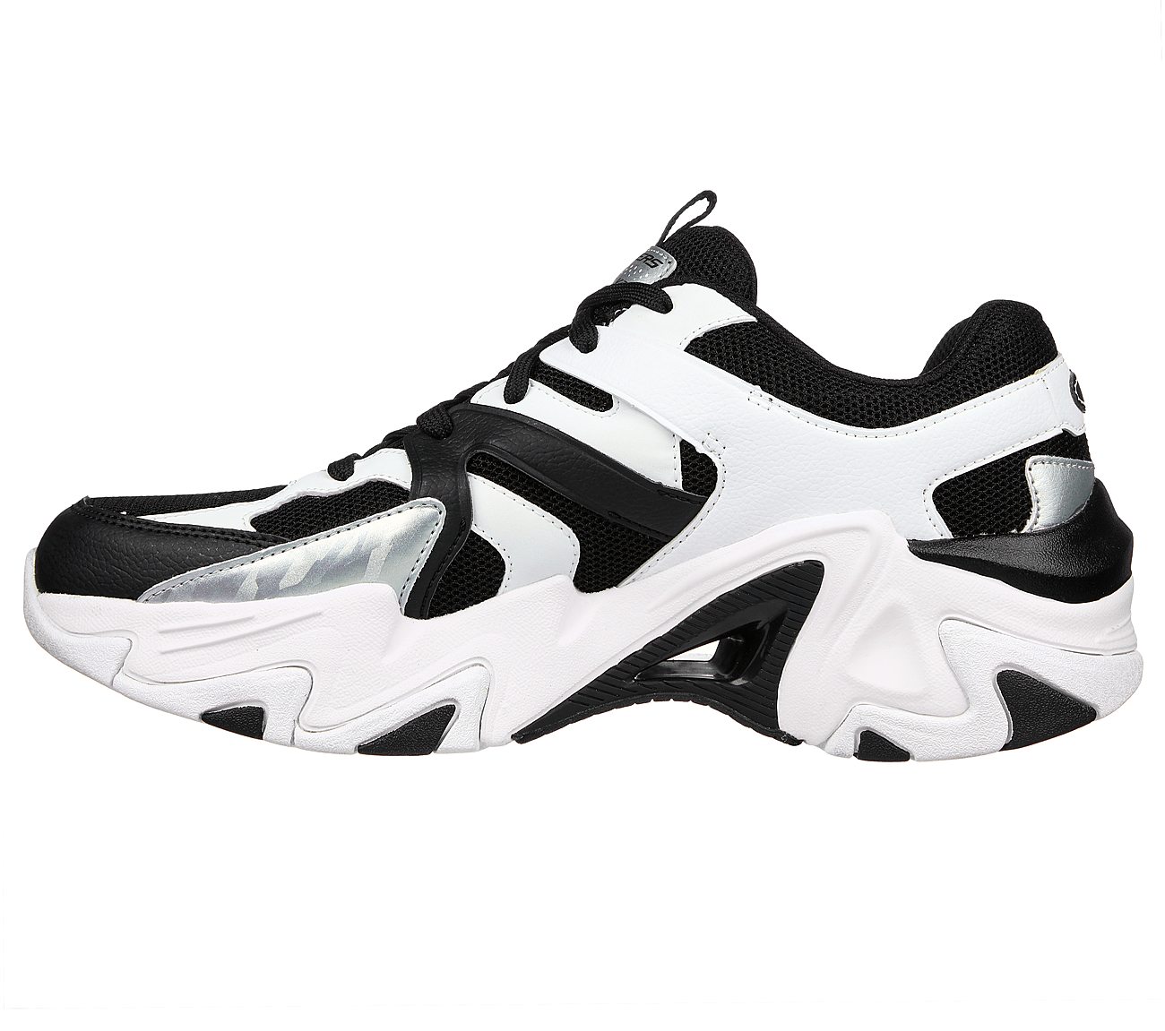 STAMINA V3, BLACK/WHITE Footwear Left View