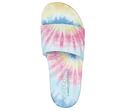 POP UPS - #TRENDY, WHITE/MULTI Footwear Top View