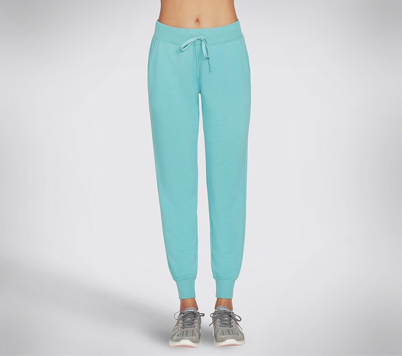 RESTFUL JOGGER, TURQUOISE Apparels Lateral View