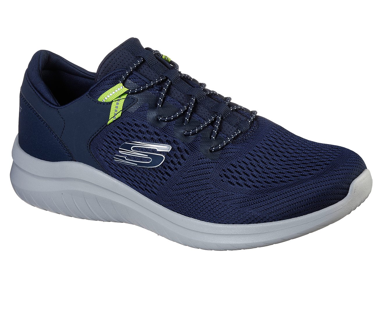 ULTRA FLEX 2.0 - KERLEM, NAVY/LIME Footwear Right View