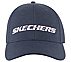 BOOMING BASEBALL HAT, CHARCOAL/NAVY Accessories Bottom View