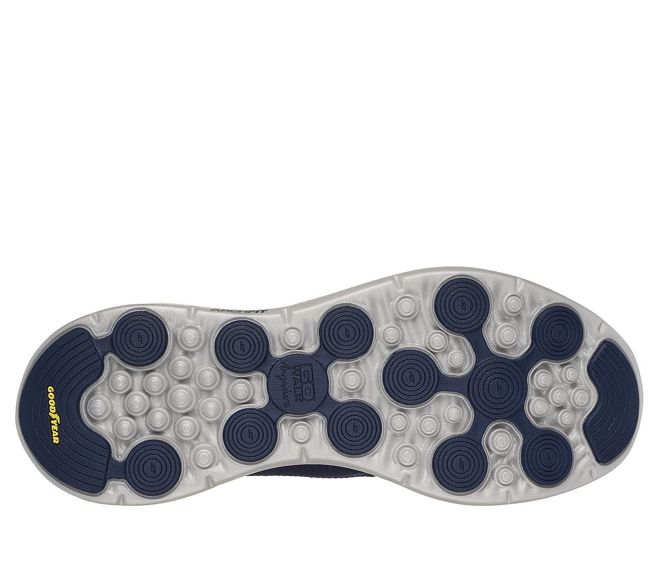 GO WALK ANYWHERE - THE TOURIS, NAVY Footwear Bottom View