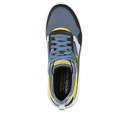 ULTRA FLEX 2.0-CONSTANT ZEAL, BLUE/MULTI Footwear Top View