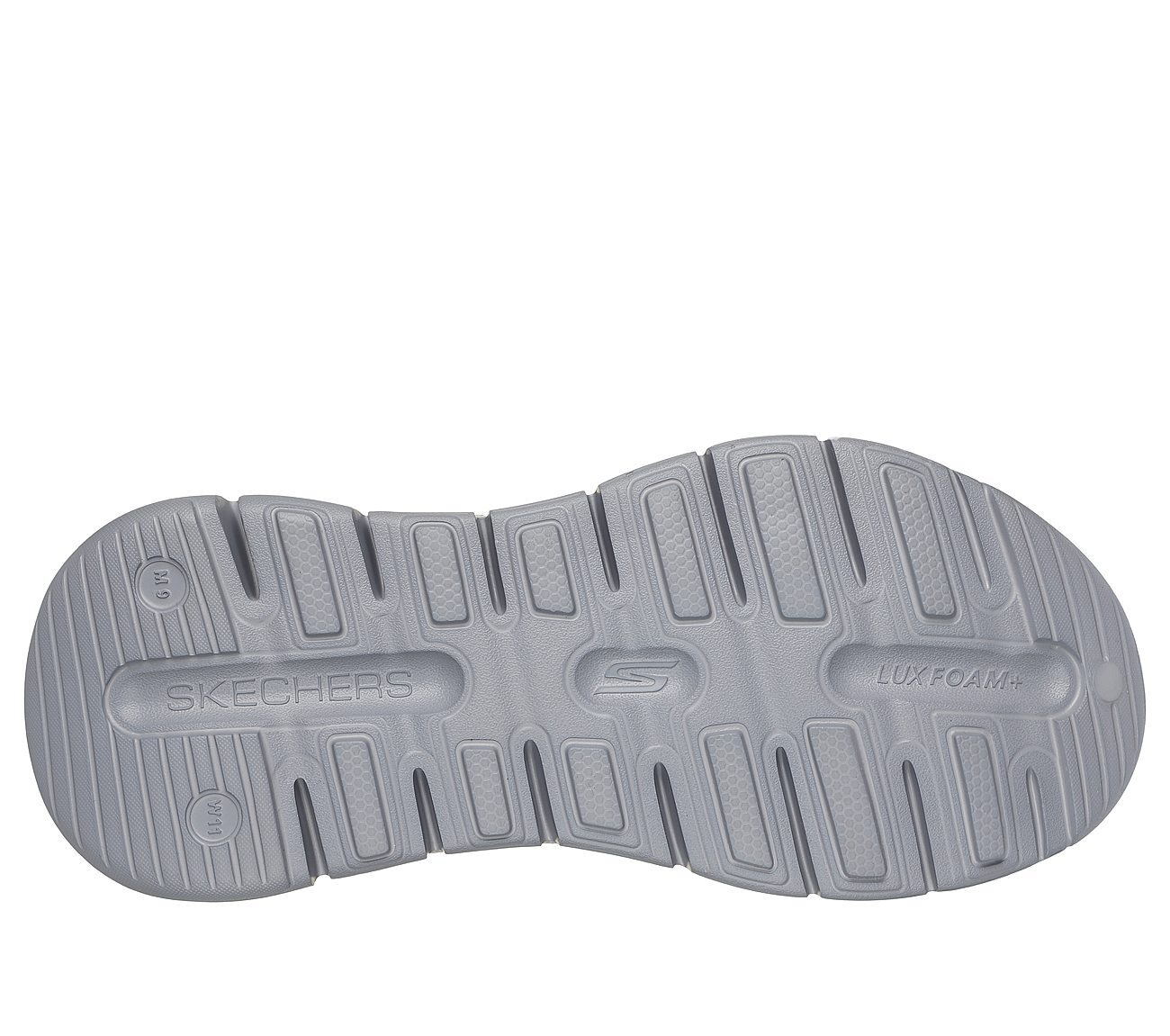 ARCH FIT GO FOAM 1, Grey Footwear Bottom View