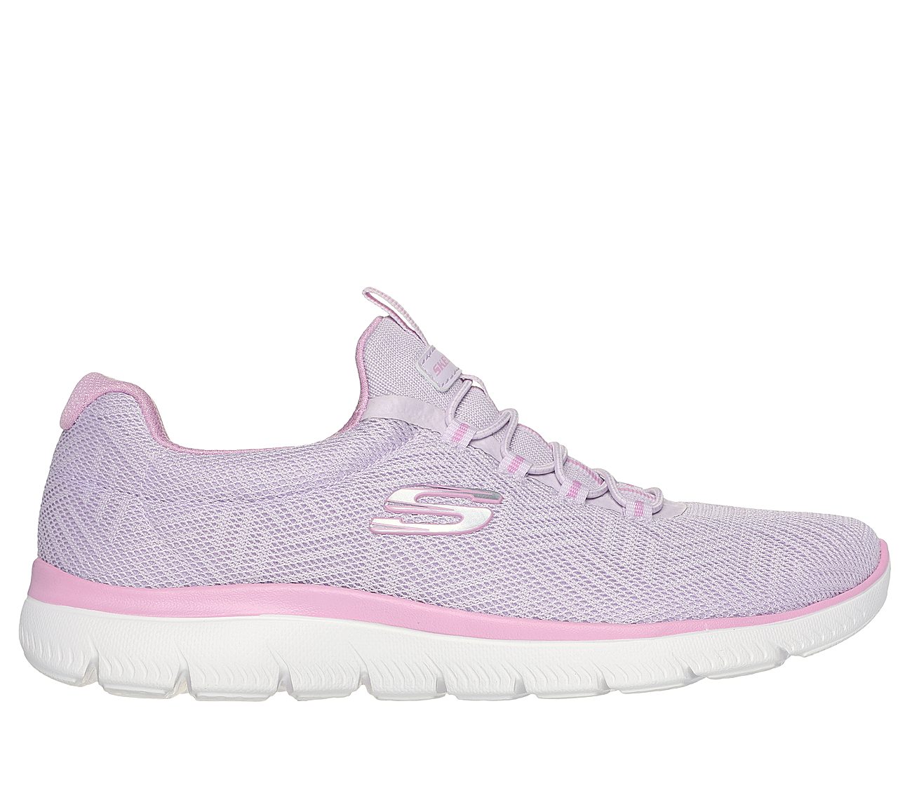 SUMMITS - ARTISTRY CHIC, LAVENDER Footwear Lateral View