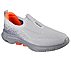 GO WALK 7, GREY/ORANGE Footwear Right View