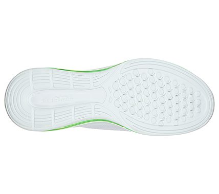 SKECH-AIR ELEMENT 2.0-VESTKIO, WHITE/GREEN Footwear Bottom View