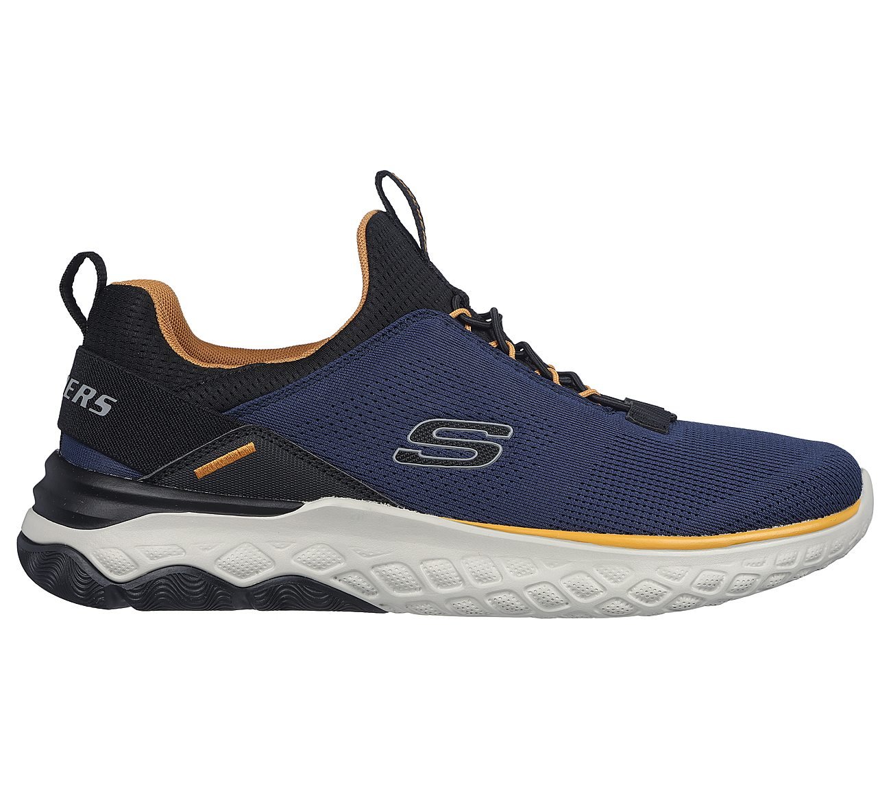 BISMARK - MERKELL, NAVY/BLACK Footwear Lateral View