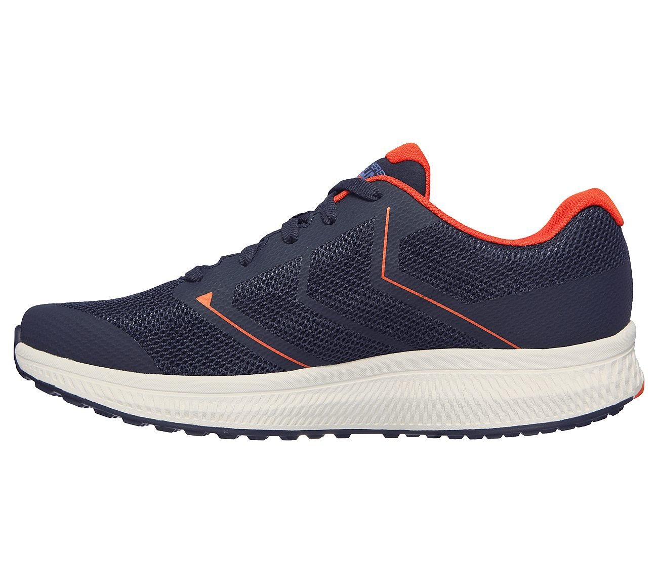 GO RUN CONSISTENT - TRACEUR, NAVY/ORANGE Footwear Left View