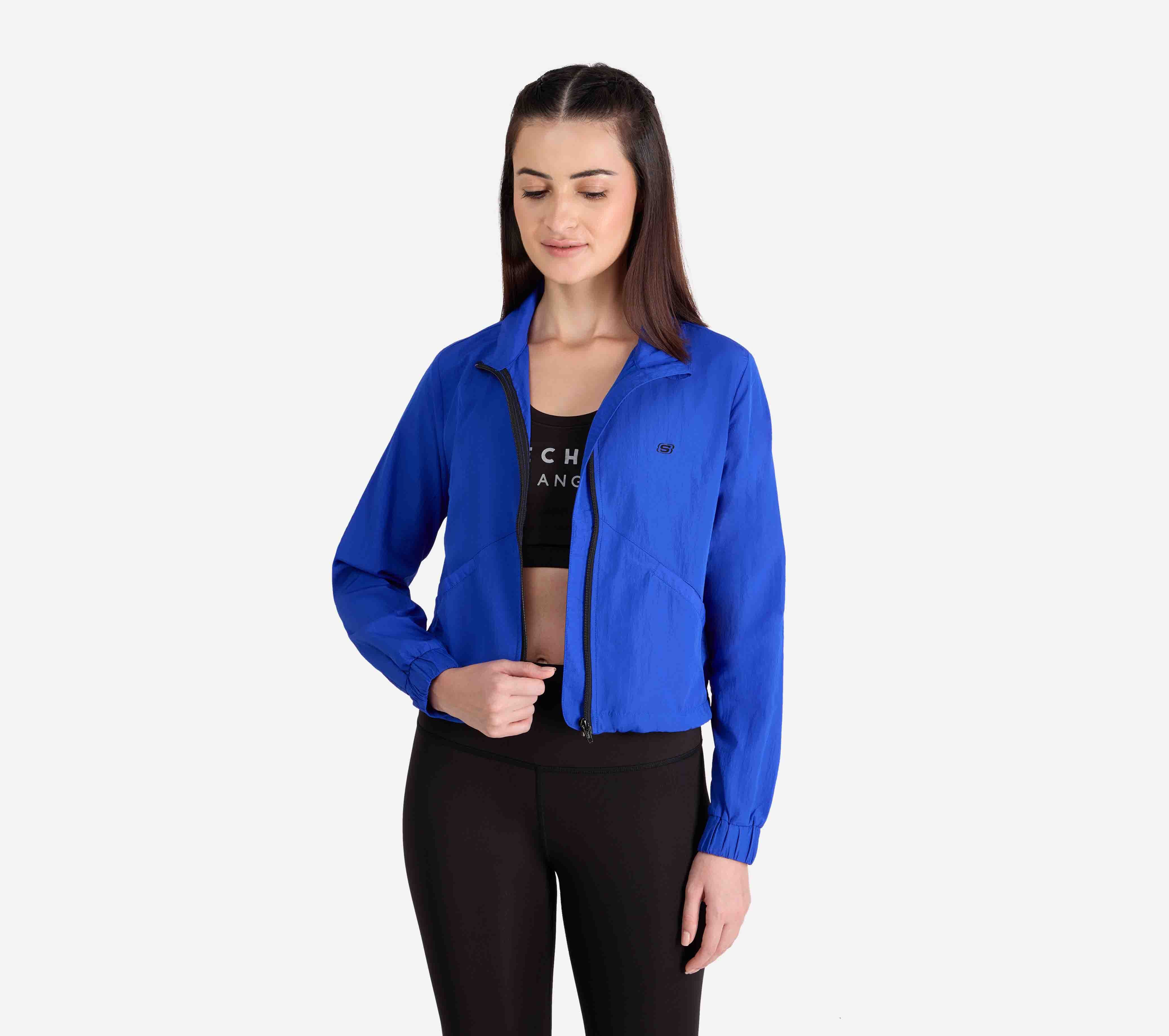 ALL WEATHER JACKET, ROYAL SILVER