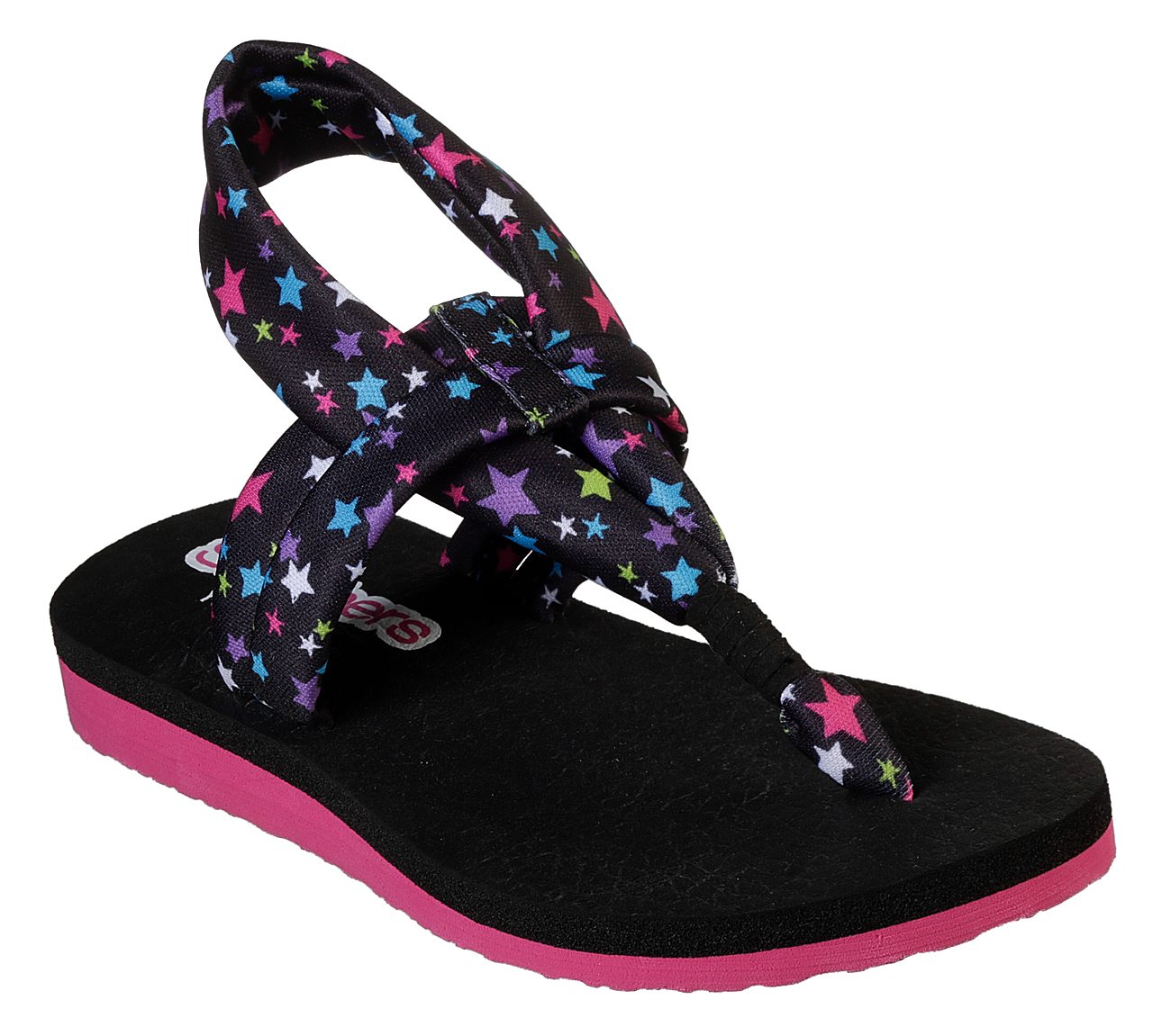 MEDITATION-STAR GAZING, BLACK/MULTI Footwear Lateral View