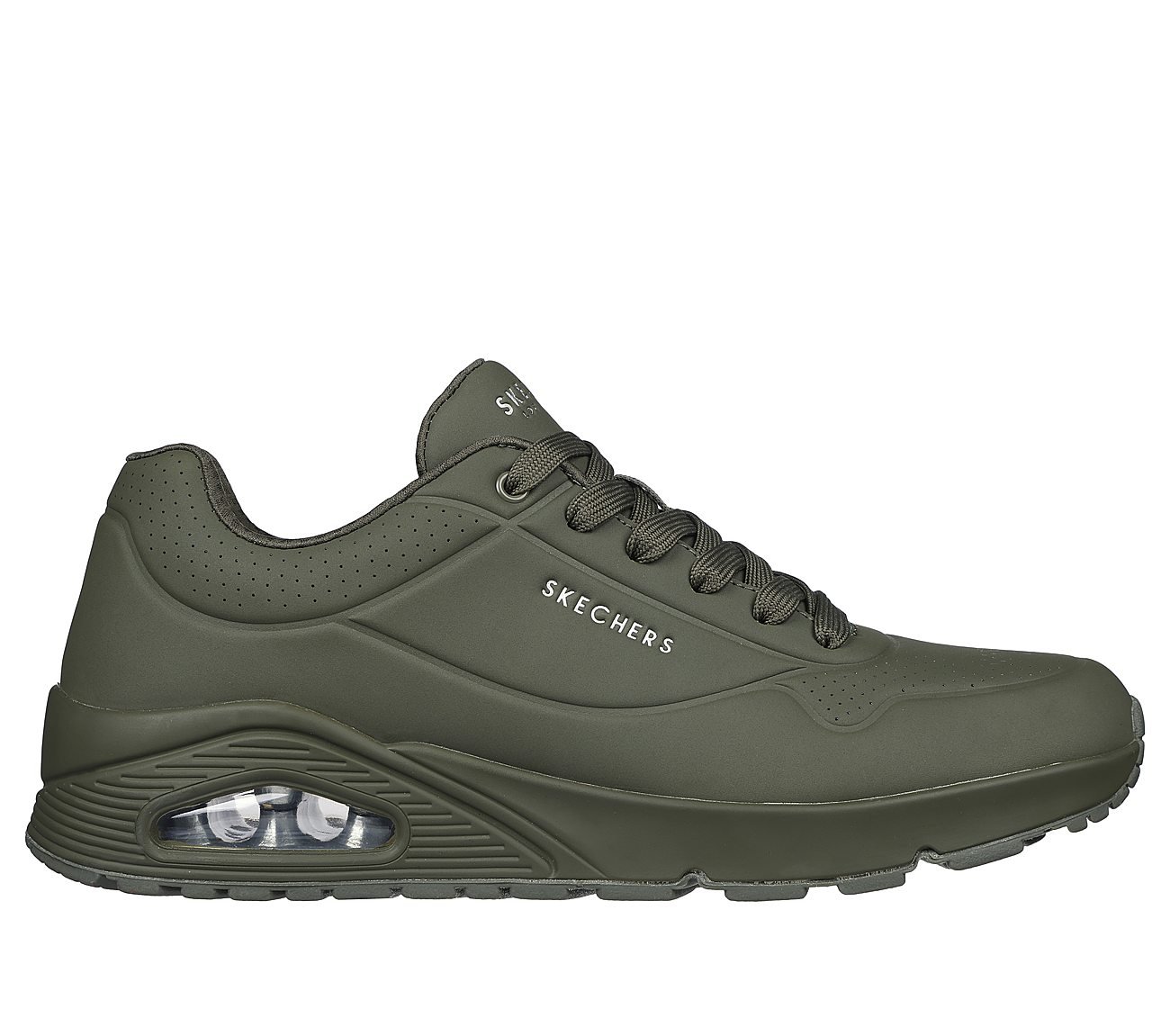 UNO - STAND ON AIR, DARK GREEN Footwear Lateral View
