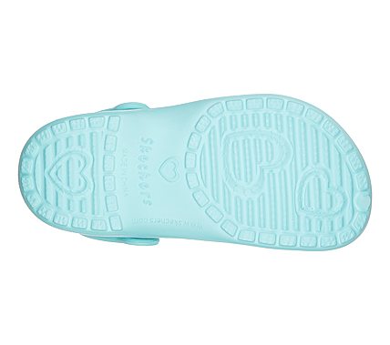 HEART CHARMER-UNICORN DELIGHT, TURQUOISE Footwear Bottom View