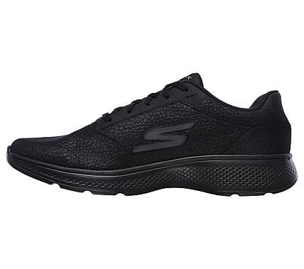 GO WALK 4, BBLACK Footwear Left View