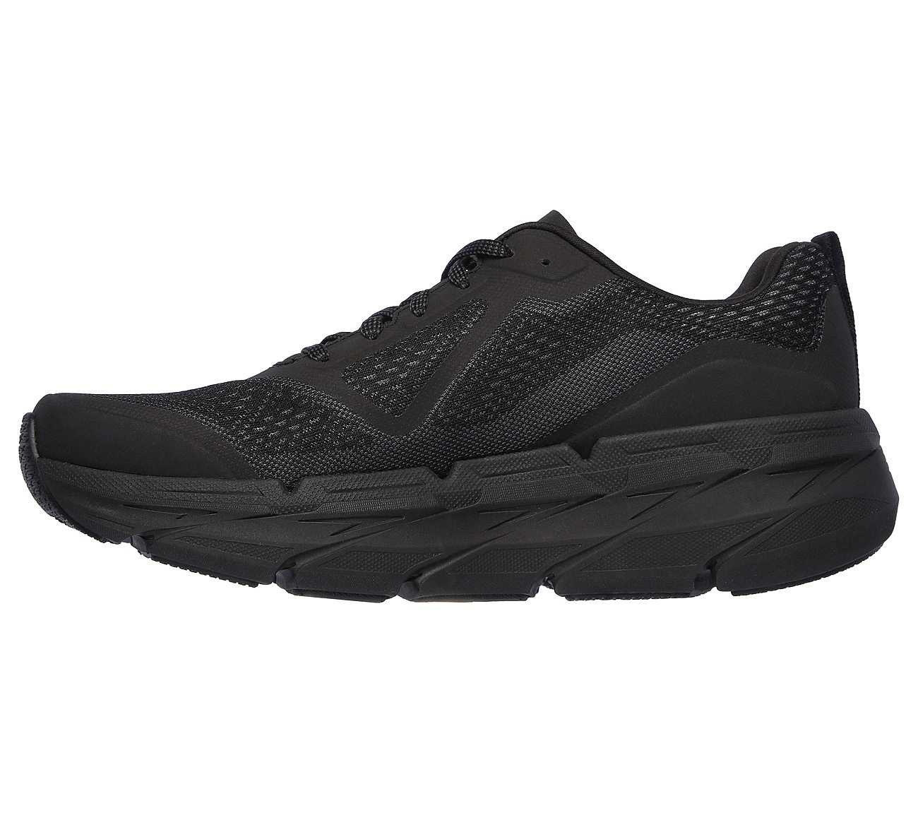 MAX CUSHIONING PREMIER-VANTAG, BLACK/CHARCOAL Footwear Left View