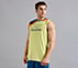 SHOULDER GRAFFITI PICKLEBALL TANK, MINT/YELLOW