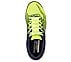 SKECHERS VIPER COURT- PICKLEBALL, YELLOW/NAVY Footwear Top View