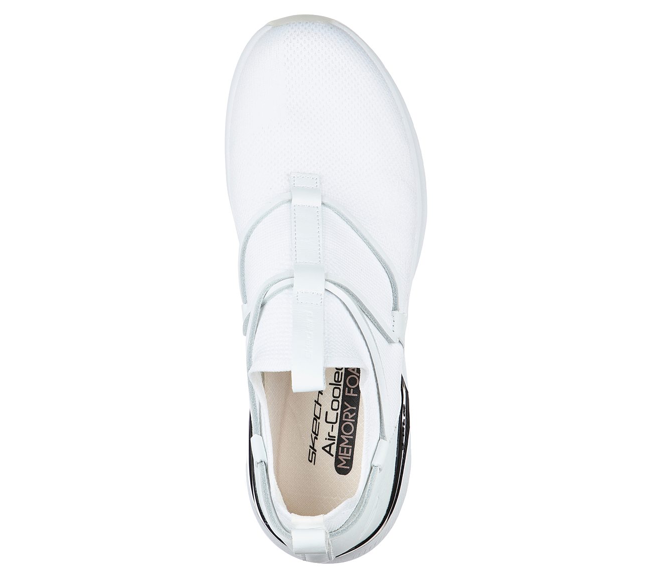MODENA - ACAPELLA, WHITE BLACK Footwear Top View
