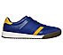 ZINGER -, BLUE/YELLOW Footwear Right View