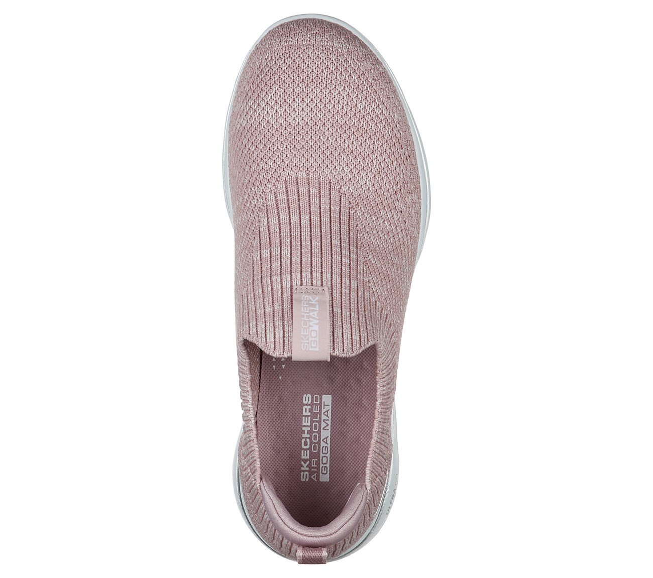 Skechers Mauve Go Walk 5 Trendy Womens Slip On Shoes - Style ID: 15952 ...