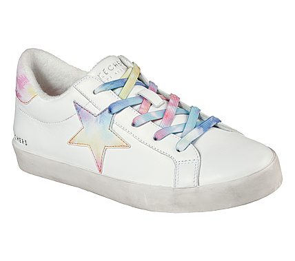 DIAMOND STARZ - STAR RIGHT, WHITE/MULTI Footwear Lateral View