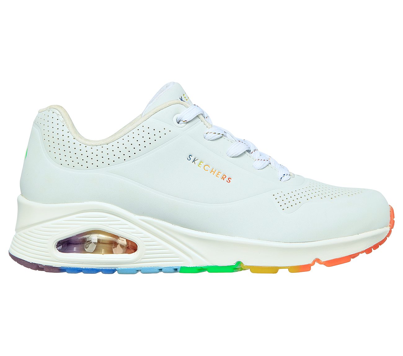 UNO - RAINBOW PEAKS, WWWHITE Footwear Lateral View