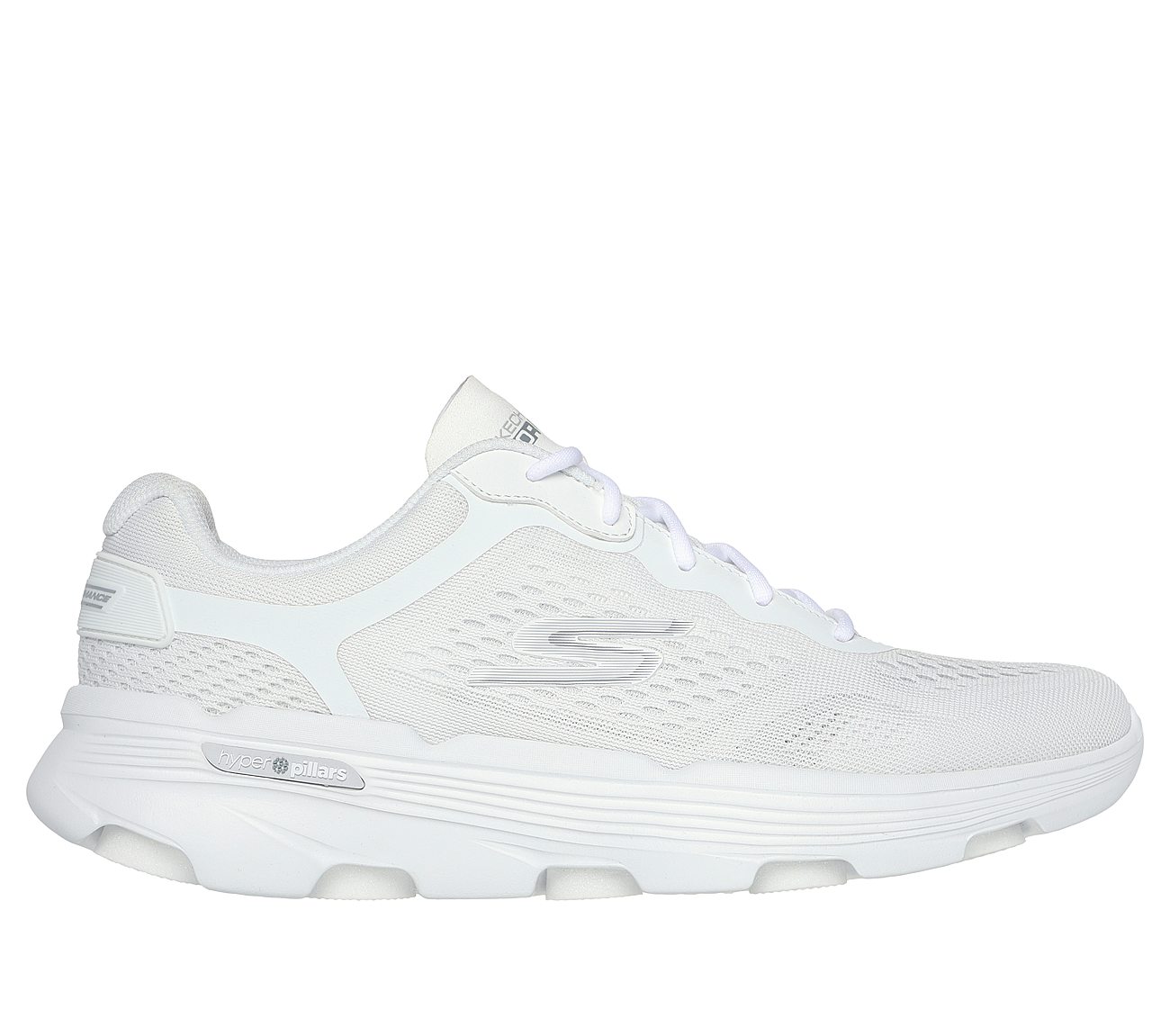 GO RUN 7, WWWHITE Footwear Lateral View