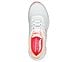 ARCH FIT-INFINITY COOL, WHITE/PINK Footwear Top View