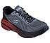 MAX CUSHIONING ARCH FIT 2, CHARCOAL/RED Footwear Right View