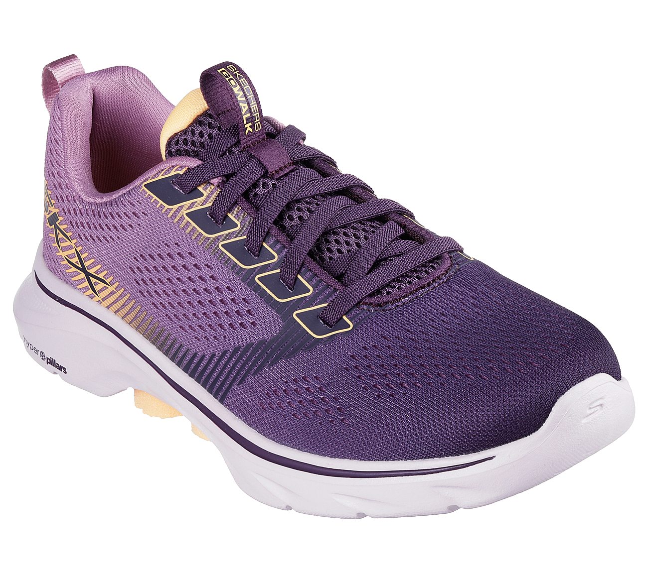 GO WALK 7, PLUM Footwear Right View