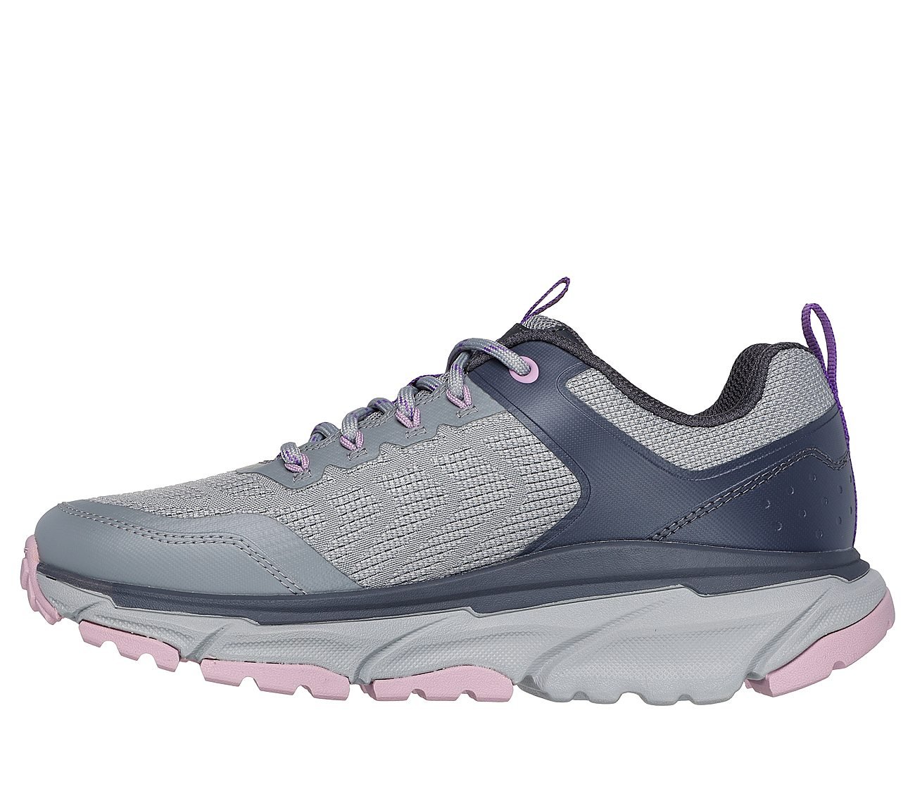 D'LUX JOURNEY - MARIGOLD, CHARCOAL/PURPLE Footwear Left View