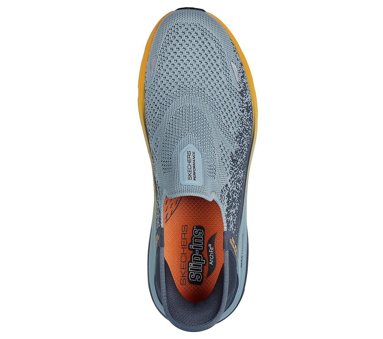 MAX CUSHIONING ARCH FIT 2, SLATE Footwear Top View