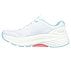 MAX CUSHIONING ARCH FIT - SWI, WHITE/AQUA Footwear Left View