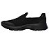 GO WALK 4, BBLACK Footwear Left View