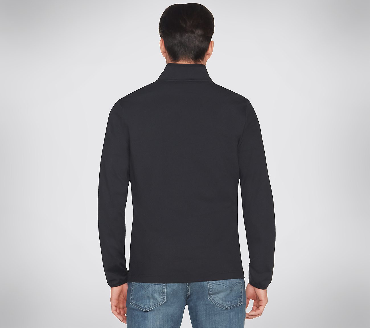 SKECHERS GOFLEX JACKET, BBBBLACK Apparels Top View
