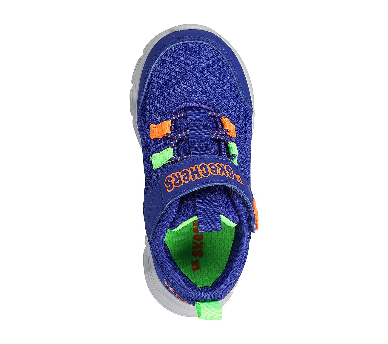 COMFY FLEX - RUZO, BLUE/ORANGE Footwear Top View