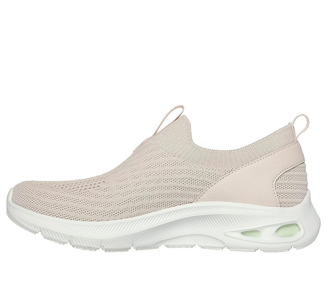 BOBS UNITY - SLEEK LINES, NATURAL Footwear Left View