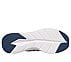 CONTOUR FOAM - COZY FIT, WHITE/NAVY Footwear Bottom View