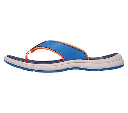 SUN SPURT- BEACH SEASON, BLUE/NAVY Footwear Left View