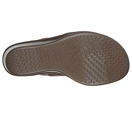 RUMBLERS - ZESTY, DARK TAUPE Footwear Bottom View