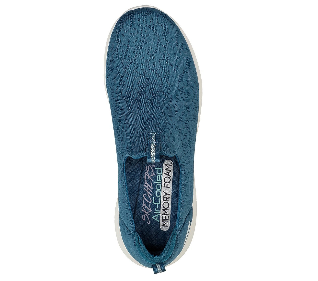 ULTRA FLEX-WILD CHARM, TEAL Footwear Top View