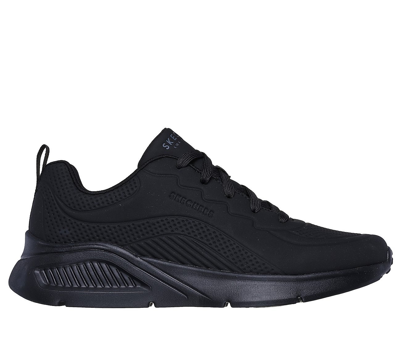 UNO LITE - LIGHTER ONE, BLACK Footwear Lateral View