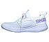 GO RUN FAST - QUICK STEP, WHITE/LAVENDER Footwear Left View