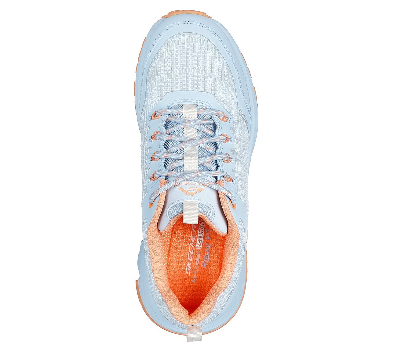 D'LUX JOURNEY - VERBENA, LT.BLUE Footwear Top View